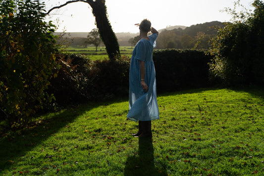 Cowrie, Maxi - Indigo