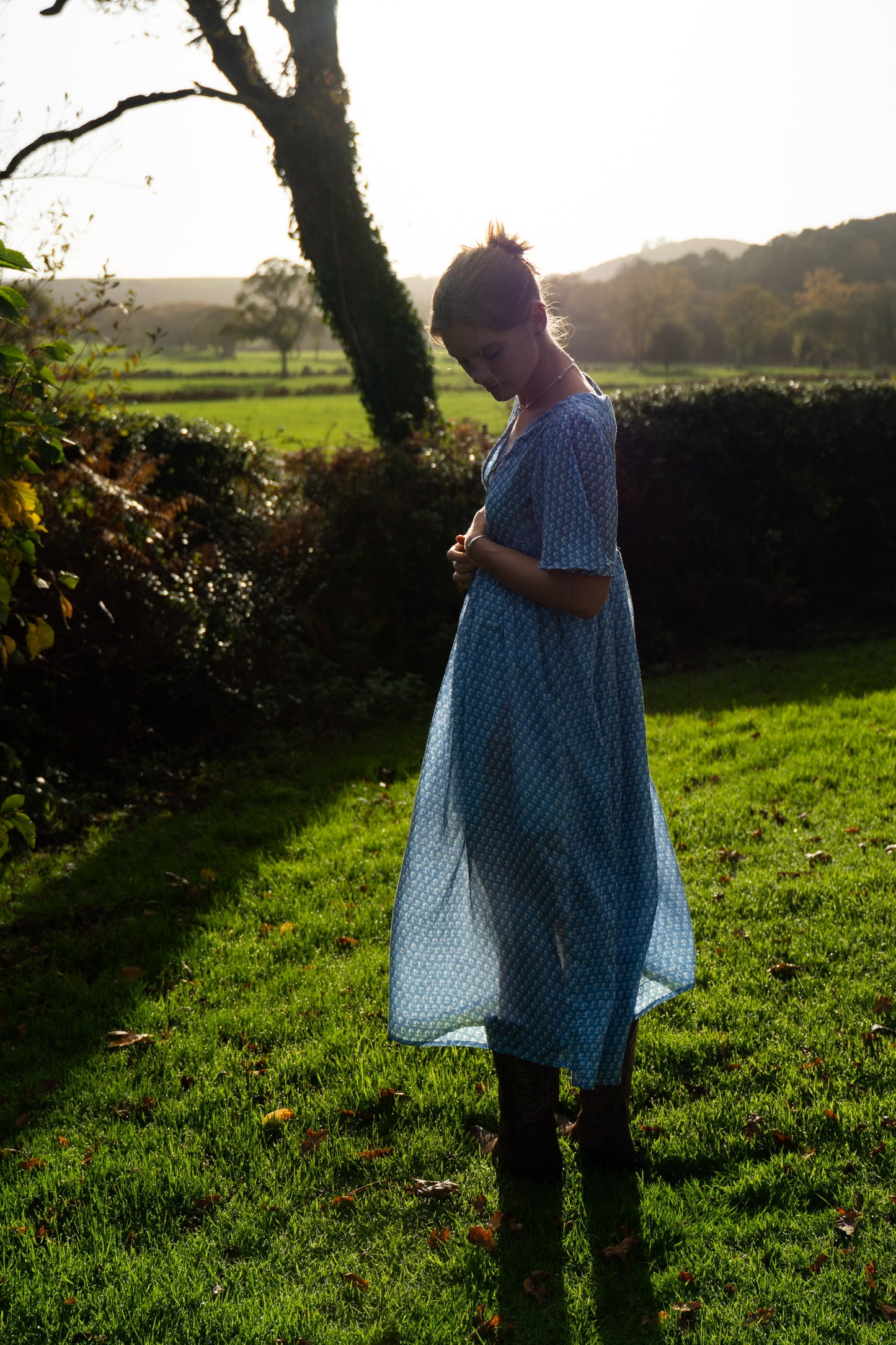 Cowrie, Maxi - Indigo