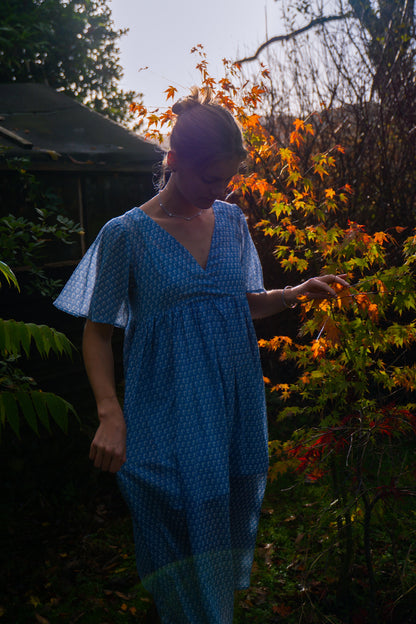 Cowrie, Maxi - Indigo