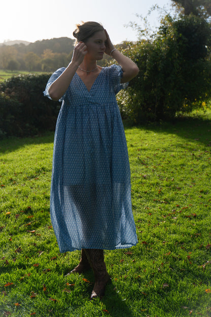 Cowrie, Maxi - Indigo