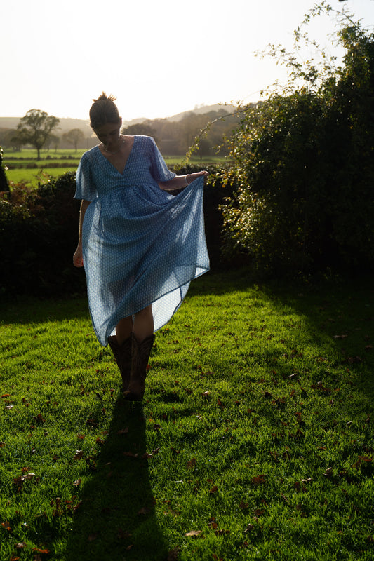 Cowrie, Maxi - Indigo