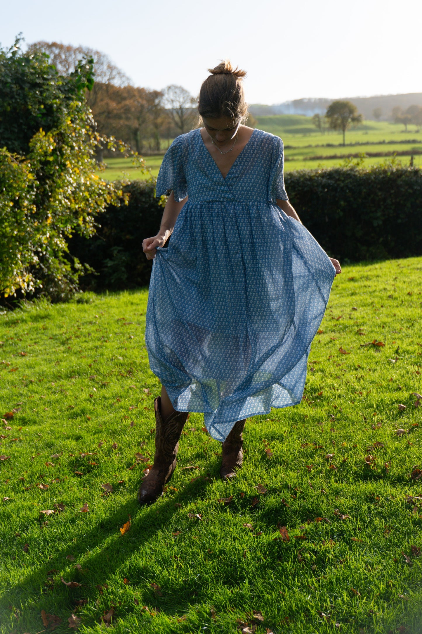 Cowrie, Maxi - Indigo