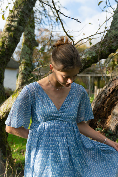 Cowrie, Maxi - Indigo