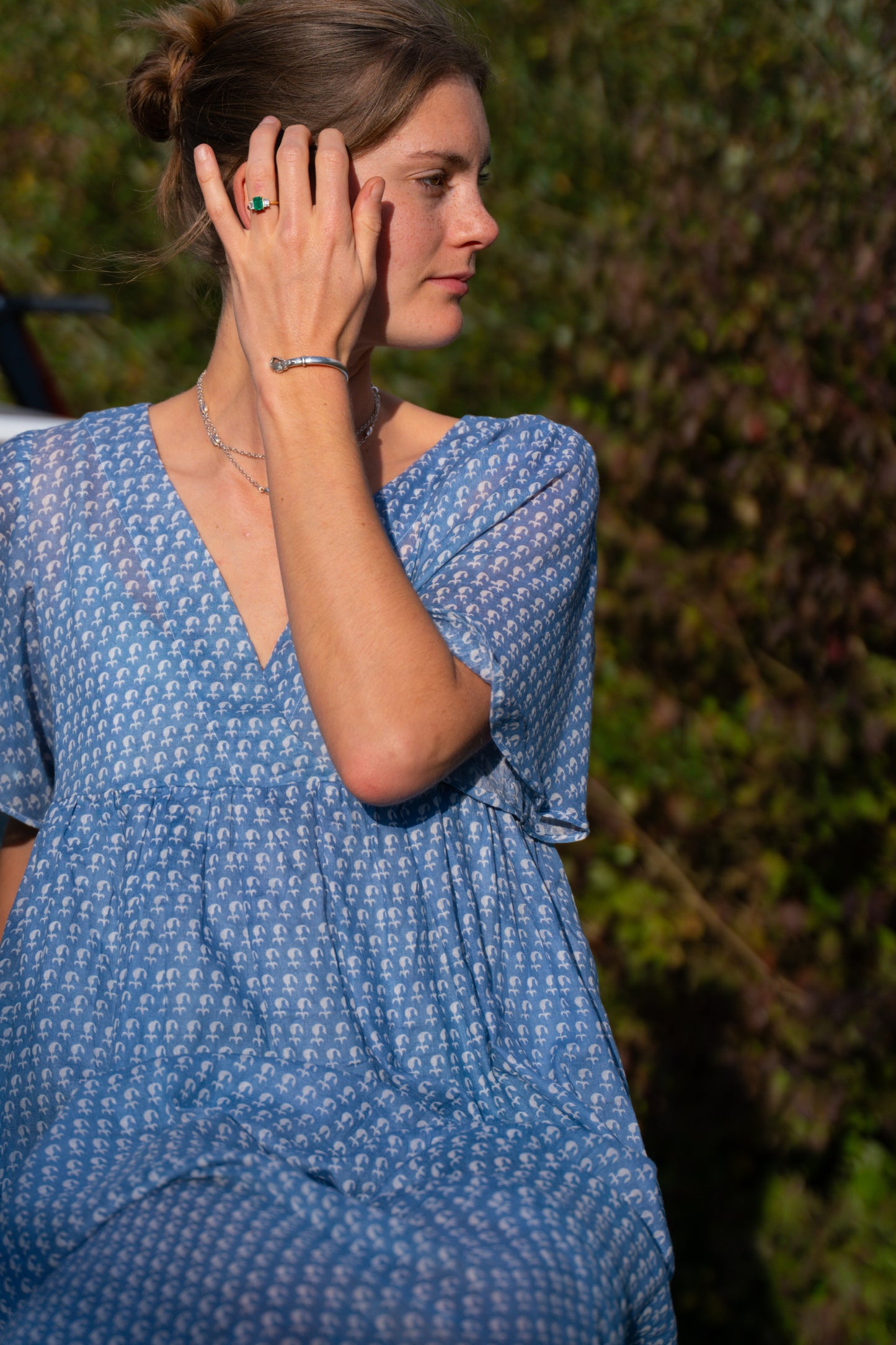 Cowrie, Maxi - Indigo